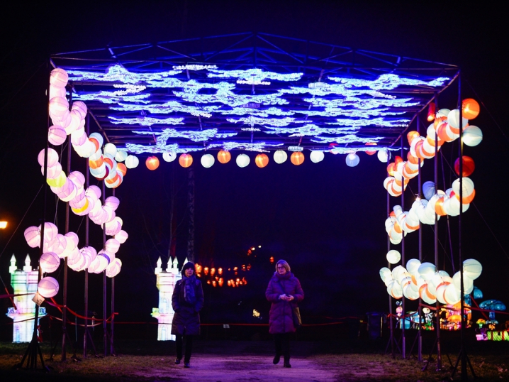Polonya'da ışık festivali