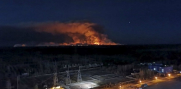 Çernobil yakınındaki yangın söndürüldü
