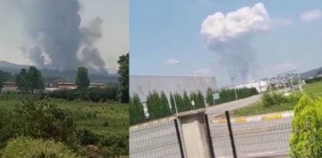 Havai fişek fabrikasında patlama: 2 ölü 