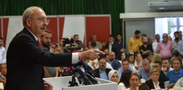 Kılıçdaroğlu'na 'Bozkurt Kemal' sloganıyla karşılama