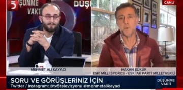 RTÜK’ten, Hakan Şükür’ü yayına çıkaran TV5 hakkında inceleme