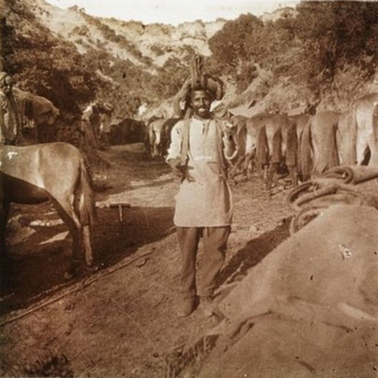 Anzak Koyu'nda bir Hint, Mayıs 1915