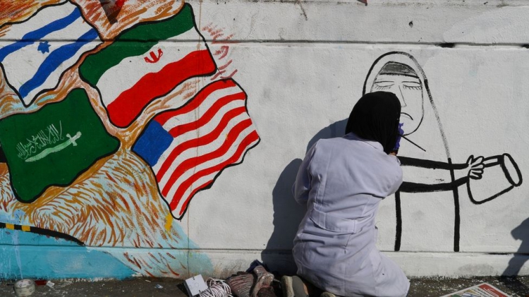 Irak Bağdat’ın protesto üssü olan Tahrir Meydanında Çoğunlukla kadınlar tarafından üretilen sanat eserleri



