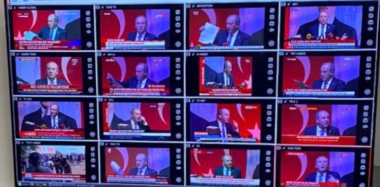 Tüm kanallar İnce'yi canlı verdi