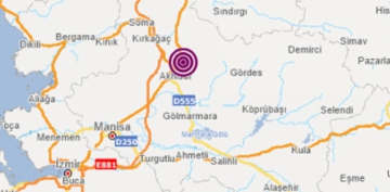 Manisa'da deprem