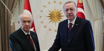 Erdoğan ile Bahçeli 35 dakika görüştü