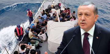 Erdoğan, Ege Denizi'ni mültecilere kapattı