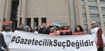 Gazetecilerden beş ilde protesto