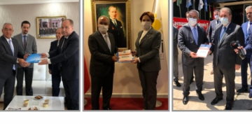 Aksakal’dan siyasi partilere ziyaret