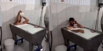 Süt banyosuna iki tutuklama