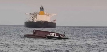 Tankere çarpan teknede 4 balıkçı öldü