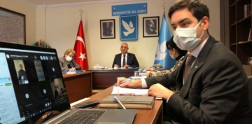 DSP Parti Meclisi toplandı