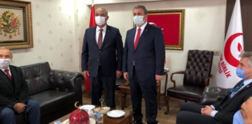  Aksakal’dan, BBP Genel Başkanı Destici’ye ziyaret