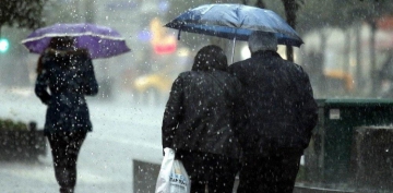 Meteoroloji'den 3 bölge için yağmur uyarısı