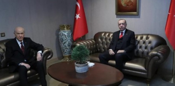 Erdoğan ile Bahçeli görüştü
