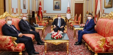 DSP Genel Başkanı Aksakal’dan, TBMM Başkanı Şentop’a ziyaret