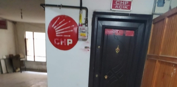 İskilip’te CHP binasına boyalı saldırı
