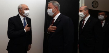 Soylu ve Akar'dan Kılıçdaroğlu'na ziyaret