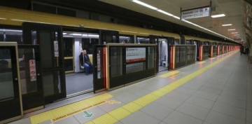 İstanbul'da metroda arıza