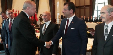 Erdoğan'ın masasındaki anketde İmamoğlu ve Demirtaş var