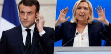 Macron ve Le Pen ikinci tura kaldı