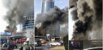 Levent’teki MetroCity AVM’deki yangın söndürüldü