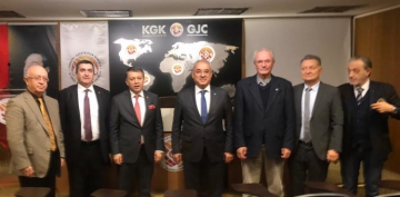 Önder AKSAKAL, KGK’nın 10 Ocak resepsiyonuna katıldı