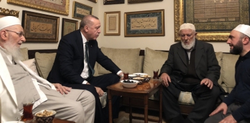 Erdoğan'dan İsmailağa Vakfı'na ziyaret