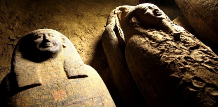 Mısır'da 2 bin 500 yıl öncesine ait 27 lahit bulundu