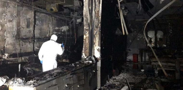 Hastane yangınında can kaybı 12'ye yükseldi