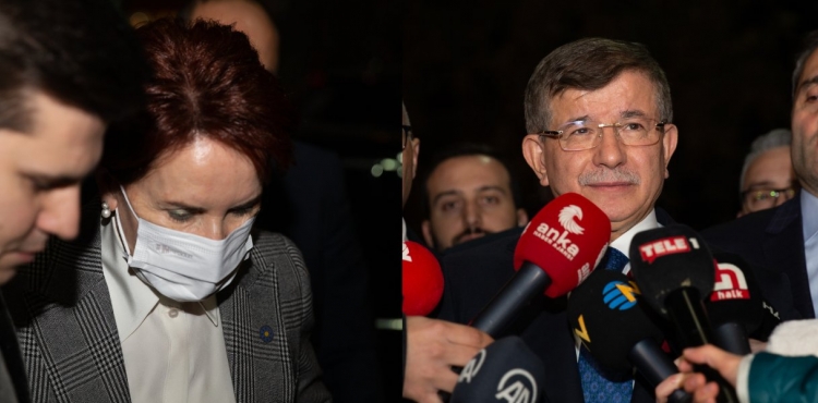 Akşener ve Davutoğlu'ndan Örs'e ziyaret